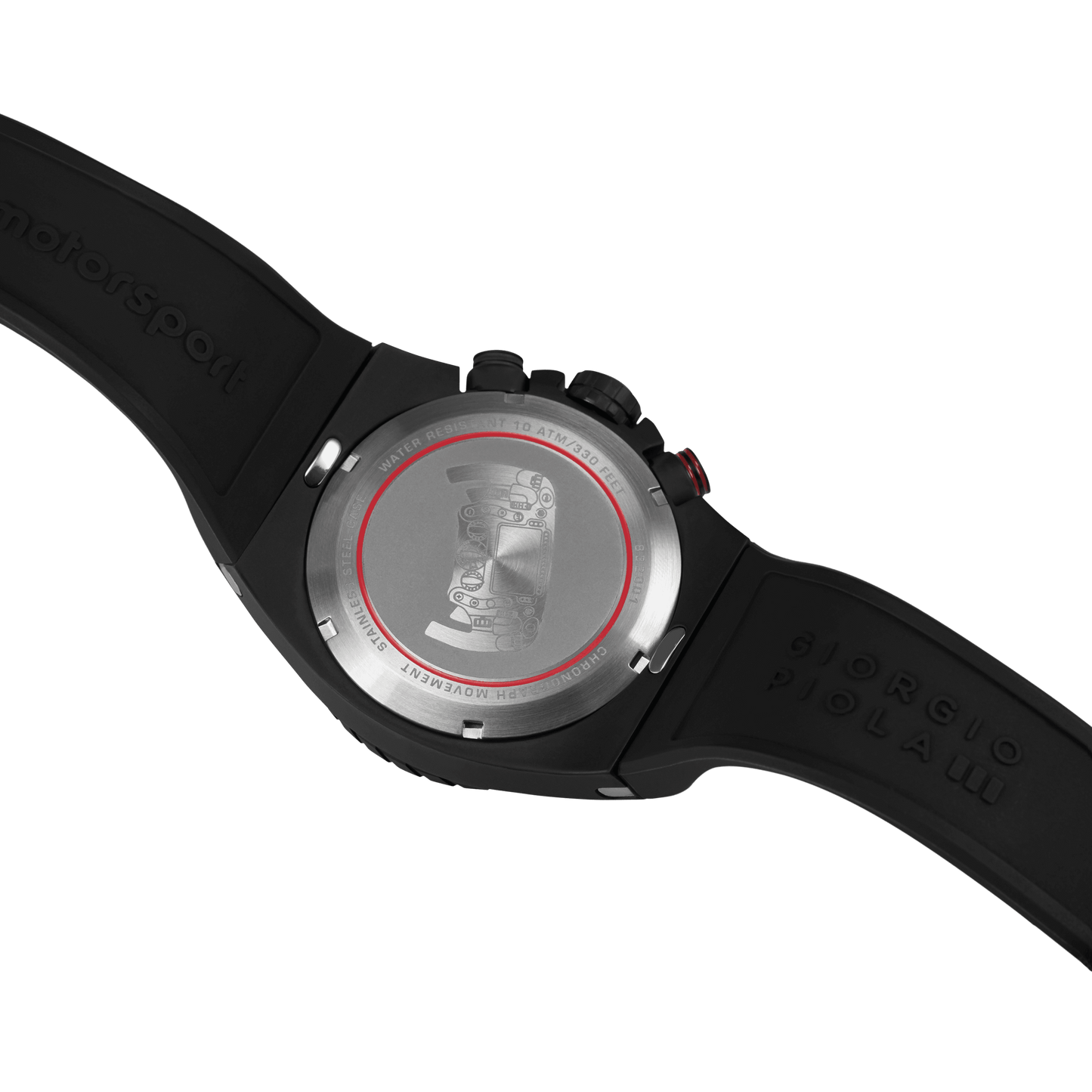 Speedtrap - Black Swiss Sport Chrono Watch