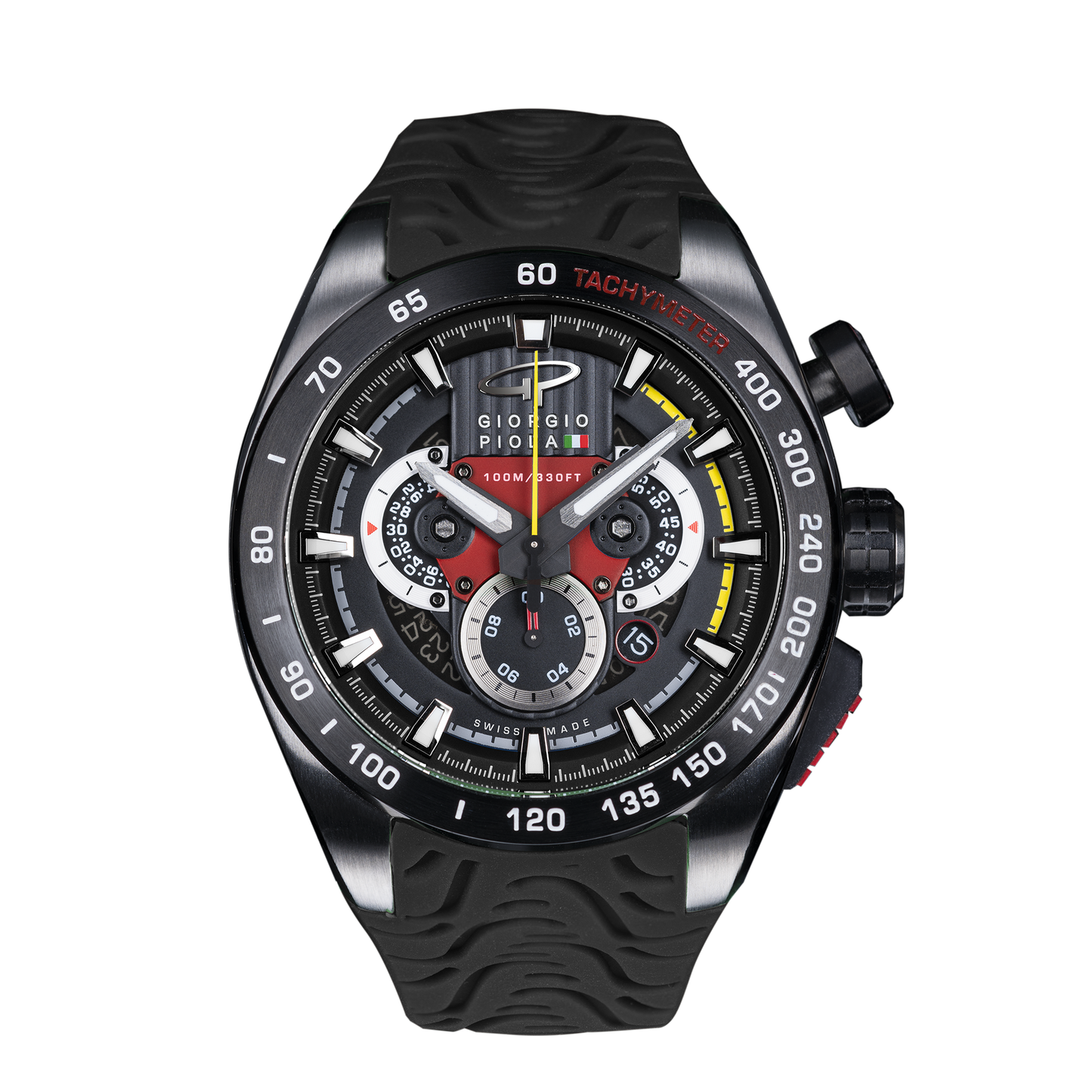 SHIFT - Black Swiss Sport Chrono Watch