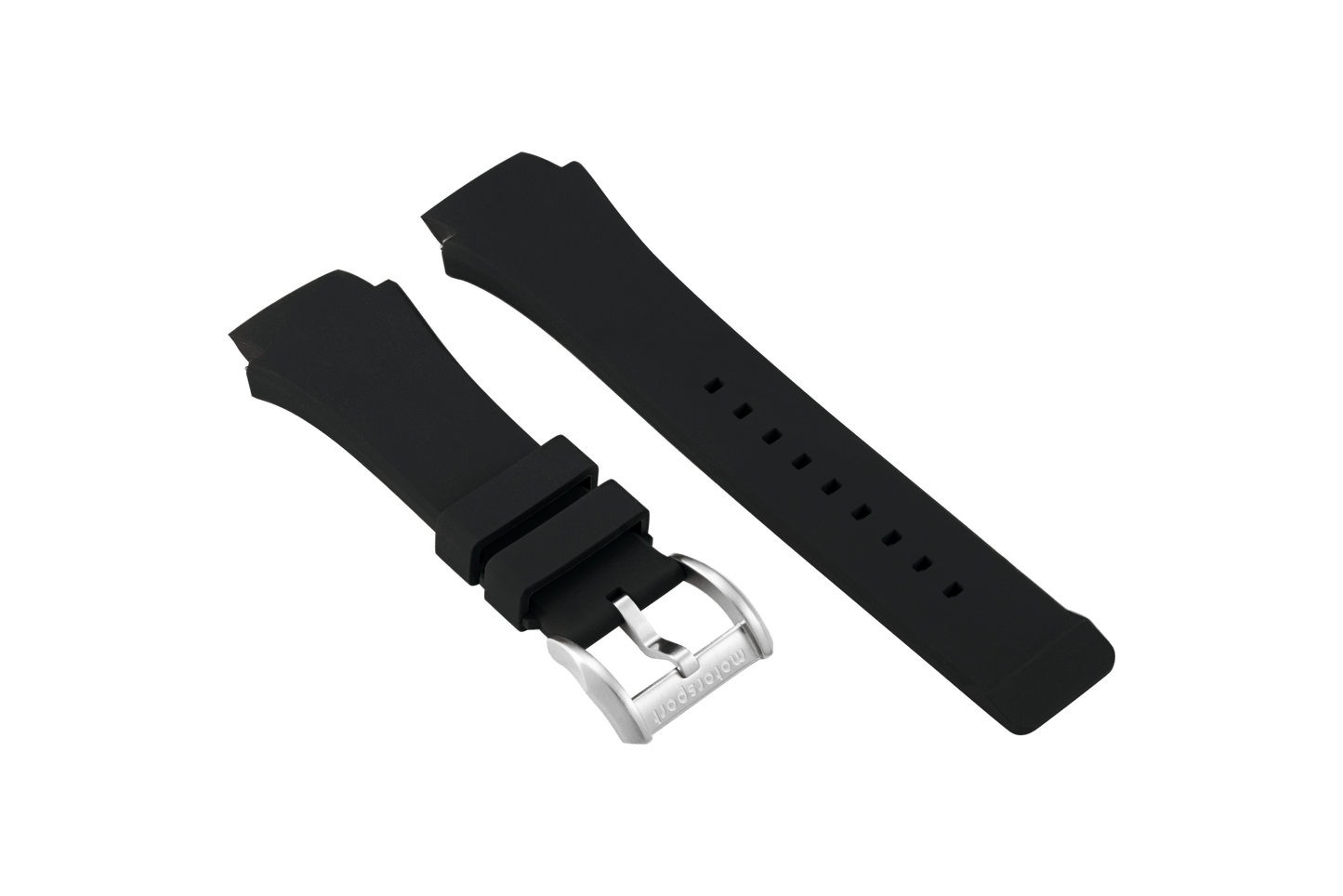 Black Silicone Strap