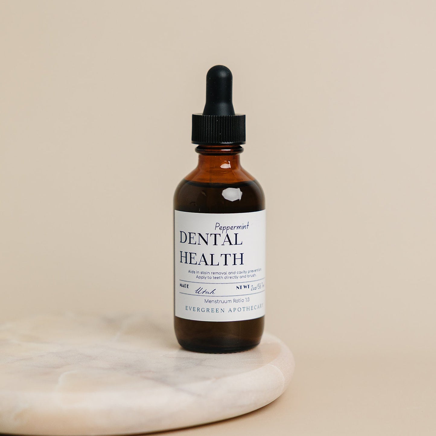 Dental Health - Oil Brushing, Peppermint